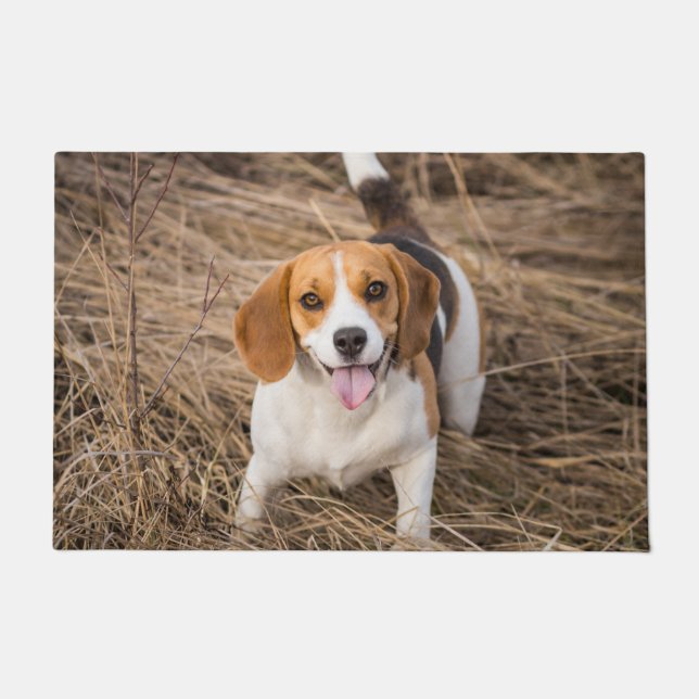 Paillasson Beagle heureux (Devant)