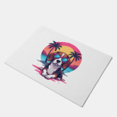 Paillasson Beagle Sunset Arrière - plan Chemise, maman Beagle (Incliné)