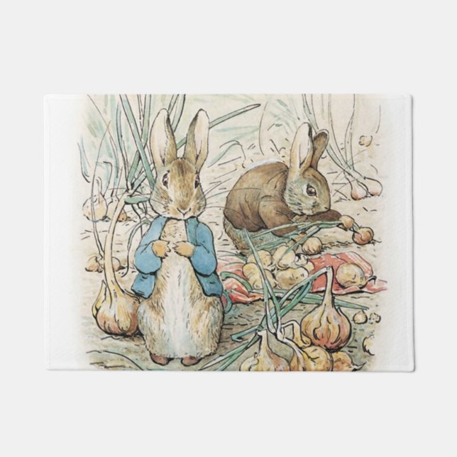 Paillasson Beatrix Potter Peter Rabbit et Benjamin Bunny (Devant)