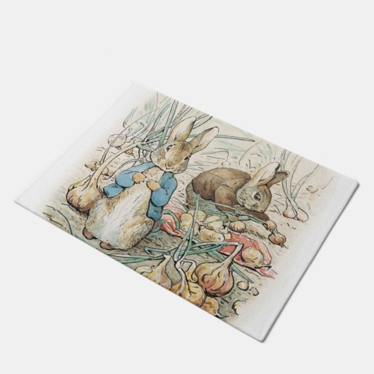 Paillasson Beatrix Potter Peter Rabbit et Benjamin Bunny (Incliné)