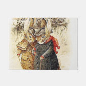 Paillasson Beatrix Potter - Peter Rabbit Walk d'hiver (Devant)