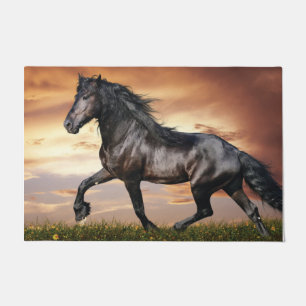 Paillasson Beau Cheval Noir