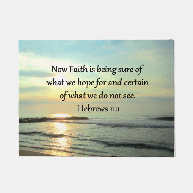 PAILLASSON BEAU HEBREWS 11:1 SUNRISE (Devant)