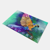 Paillasson Beau Parrot Colorful Parrot Welcome Doormat (Incliné)