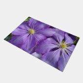 Paillasson beauté clematis violette (Incliné)