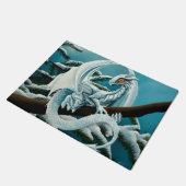 Paillasson Bébé Dragon d'hiver blanc (Incliné)