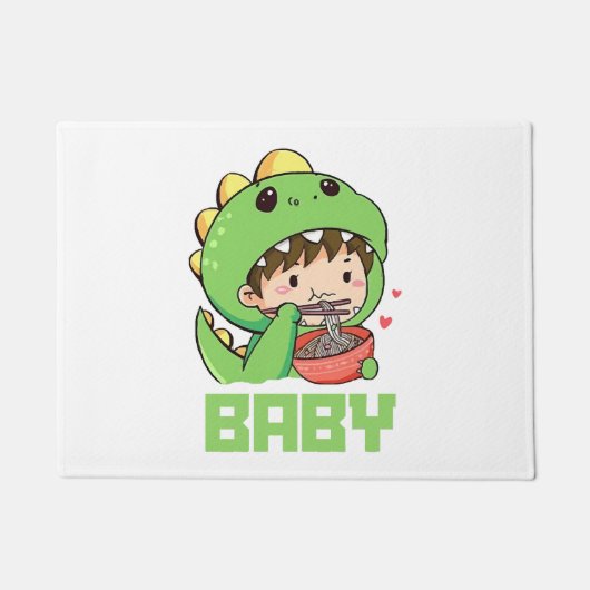 Paillasson bébé godzilla (Devant)