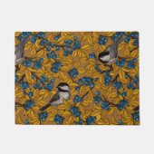 Paillasson Bécasseaux sur les branches de bleuets (Devant)