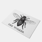 Paillasson Bee Worker Honey Black Bumblebee (Incliné)