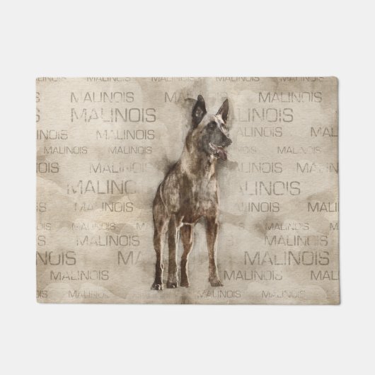 Paillasson Belge Malinois - Mechelaar - Maligator (Devant)