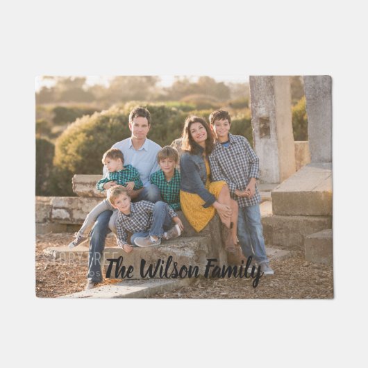 Paillasson Belle photo de famille (Devant)