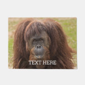 Paillasson Belle photographie de Borneo Orangutan (Devant)