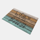 Paillasson Belle Plage Belle Été Citation Art (Incliné)