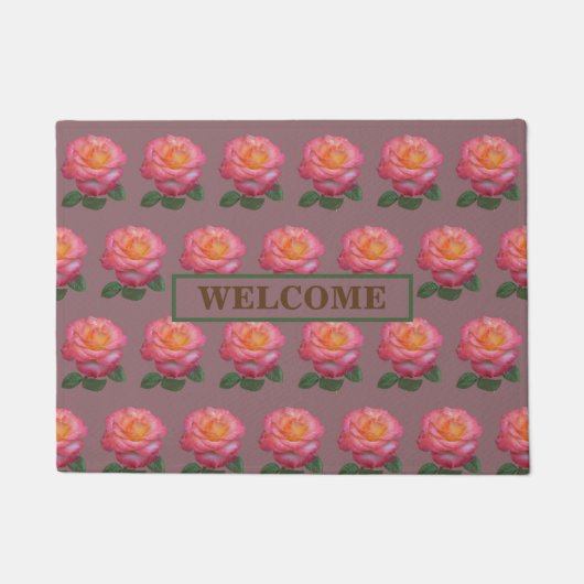 Paillasson Belles Roses Roses (Devant)
