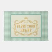 Paillasson Bénissez votre coeur Citation Sud (Devant)