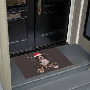 Paillasson Berese Mountain Dog Lights Christmas Matching Fam