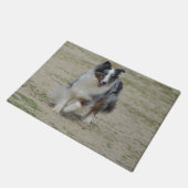 Paillasson Berger bleu d'Australien de Merle (Incliné)