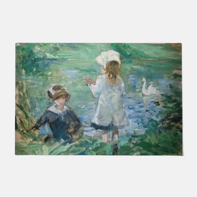 Paillasson Berthe Morisot - À côté d'un lac (Devant)
