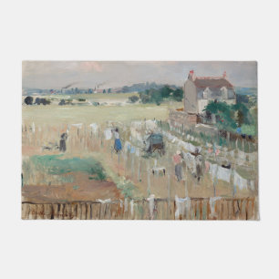 Paillasson Berthe Morisot - Hanging the Laundry out to Dry