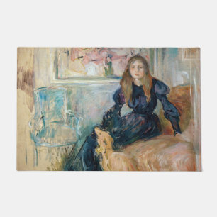 Paillasson Berthe Morisot - Julie et son Greyhound Laerte
