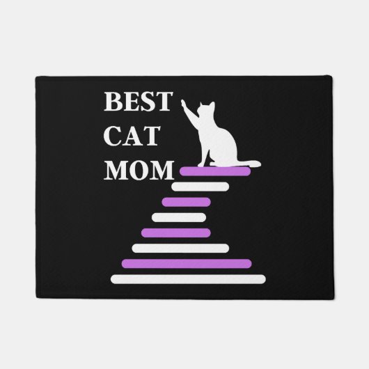 Paillasson Best Cat Mom (Devant)