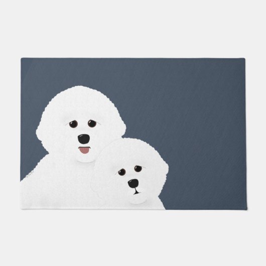 Paillasson Bichon Frise (Devant)
