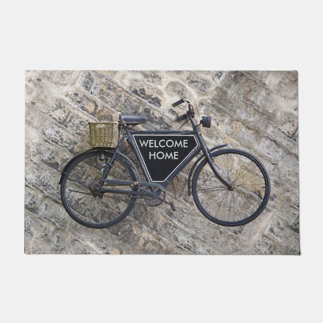 Paillasson Bicyclette vintage (Devant)