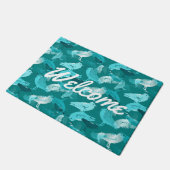 Paillasson Bienvenue à Blue Seagull (Incliné)