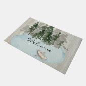 Paillasson Bienvenue à Lake House (Incliné)