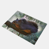 Paillasson Bienvenue à Little Douglas Squirrel (Incliné)