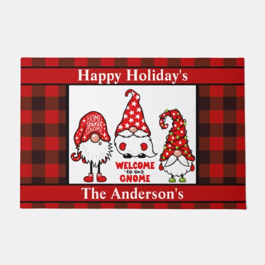 Paillasson Bienvenue à Notre Gnome (Devant)