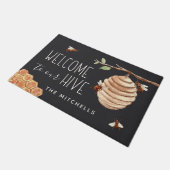 Paillasson Bienvenue à notre Hive personnalisée (Incliné)