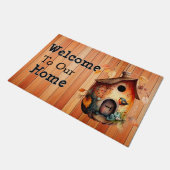 Paillasson Bienvenue À Notre Maison (Incliné)