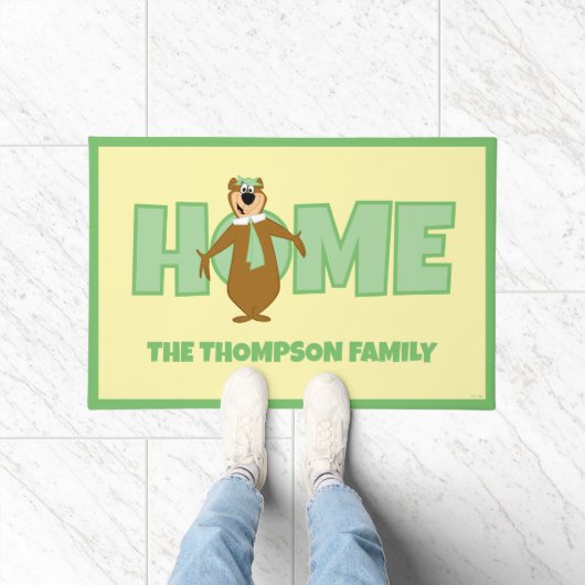 Paillasson Bienvenue à Yogi Bear (Intérieur)