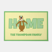 Paillasson Bienvenue à Yogi Bear (Devant)