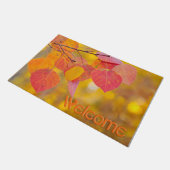 Paillasson Bienvenue automne (Incliné)