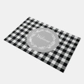 Paillasson Bienvenue Buffalo Check Motif Automne (Incliné)