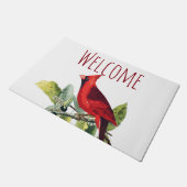 Paillasson Bienvenue Cardinal d'hiver (Incliné)