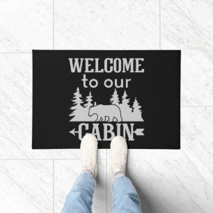Paillasson Bienvenue Dans Notre Cabane