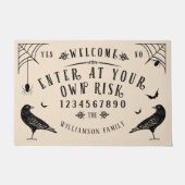 Paillasson Bienvenue Entrez À Vos Propres Risques (Devant)