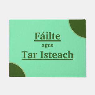 Paillasson Bienvenue et venez / Fáilte agus Tar Isteach