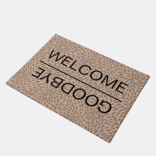 Paillasson Bienvenue Goodbye Design (Incliné)