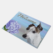 Paillasson Bienvenue Greyhound en Italie (Incliné)