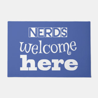 Paillasson Bienvenue ici. Pour les amateurs nerd et geeks