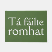 Paillasson Bienvenue irlandais (Devant)
