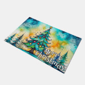 Paillasson Bienvenue | Joyeux Noël, tous (Incliné)