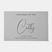 Paillasson Bienvenue Photographie Studio Pormat Brown (Devant)