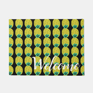 Paillasson Bienvenue Pineapple Doodles Personnalisés