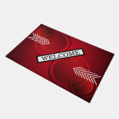 PAILLASSON BIENVENUE ROUGE (Incliné)