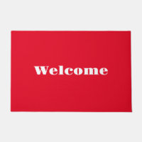 Bienvenue rouge